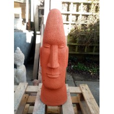 Easter Island Head Red
